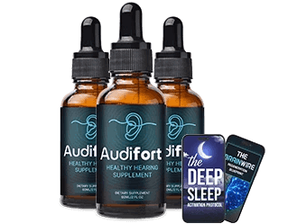 Audifort supplement bottles