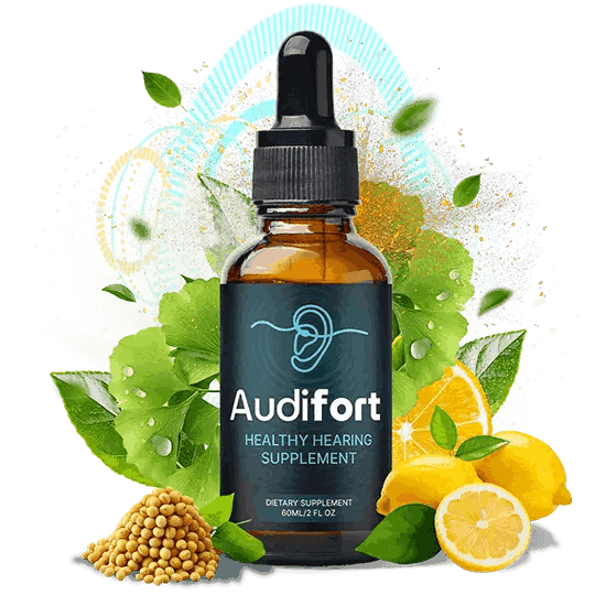 Audifort hearing support supplement bottle